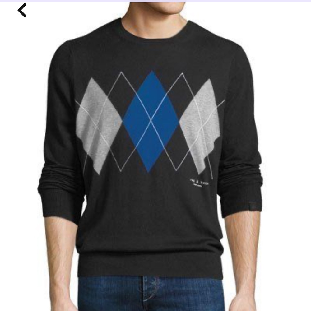 🔥🔥RAG & BONE  – Joel Argyle Crew Neck Sweater